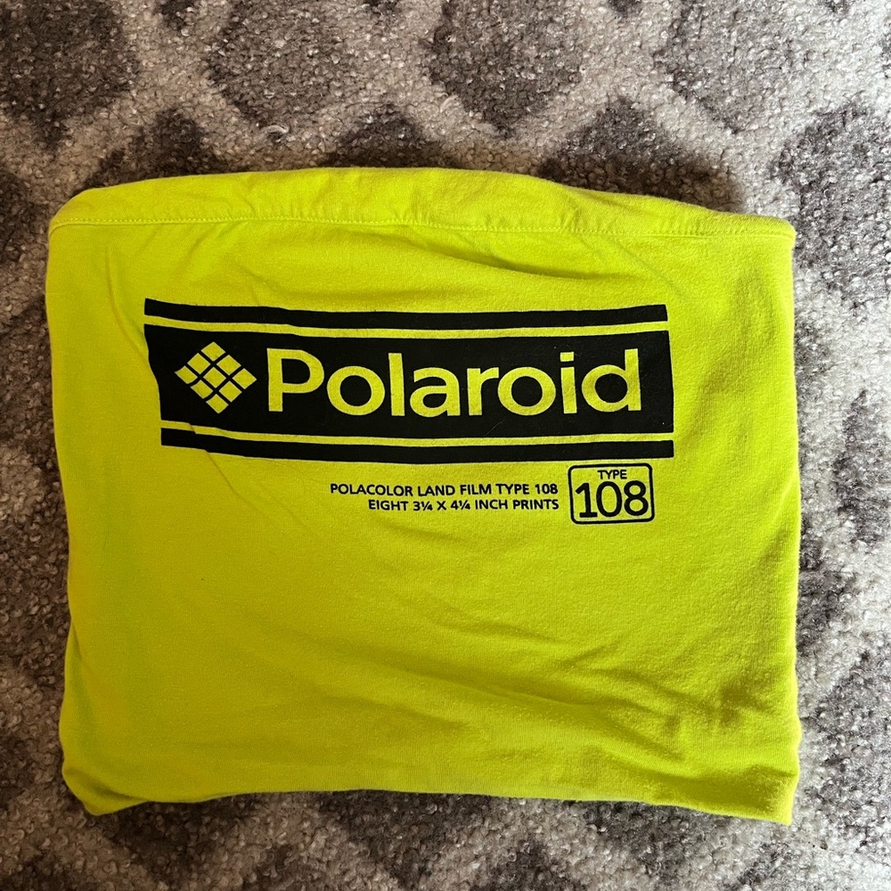 Polaroid tube top